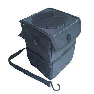 Car <b>Seat</b> Back Storage Bag Black 25x16x16cm Waterproof <b>Hanging</b> Organizer For Car Interior Accessories - Product Image 3