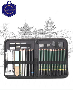 Giữ Nụ Cười Chuyên Nghiệp Phác Thảo <span class=keywords><strong>Kit</strong></span> 42 Trong 1 Vẽ Phác Thảo Bút Chì Cho Sinh Viên Vẽ Tranh Phác Thảo <span class=keywords><strong>Kit</strong></span> - Product Image 1