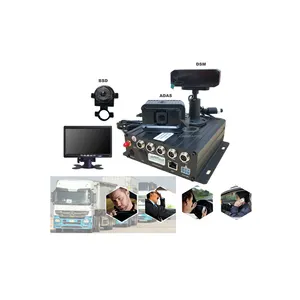 4 channels Ai Black box intelligence DVR with collision avoidance system speed limiter