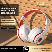 Casque de jeu JL ENC à réduction de bruit, faible latence, basses profondes, BT 5.4, étanche IPX4, autonomie de 10 à 15 heures, Type-C, circum-auriculaire