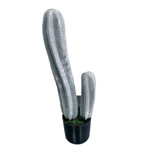 Offre Spéciale Réalisme Salle À Manger Vert Plantes Artificielles Faux Succulent Cactus Plante Artificielle Artisanat Cactus Plantes En Pot - Product Image 2