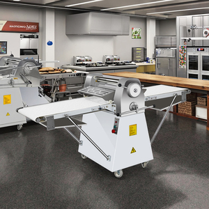 Chuyên nghiệp tốc độ cao dọc bột <span class=keywords><strong>sheeter</strong></span> tự động Croissant sản xuất máy cho nhà hàng hạt ngô đường nước - Product Image 1