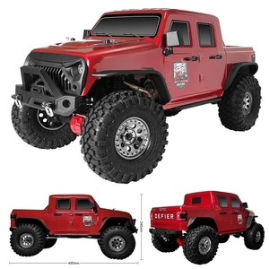 RGT Rc voiture 1:10 échelle 4wd RC chenille Rock Cruiser EX86100V2 <span class=keywords><strong>313mm</strong></span> empattement Rock chenille hors route camion RTR 4x4 jouets étanches - Product Image 6