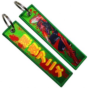 Custom Kawaii Safety Wallet Accessories Key Chain Tags Printing Japan Anime Jet Tag Keychain - Product Image 4