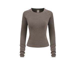 TKAN571D Camiseta Corta de Algodón 100% para Mujer, Estilo Casual Urbano, Estampado Personalizado al por Mayor, Corte Ajustado, Gruesa - Product Image 2