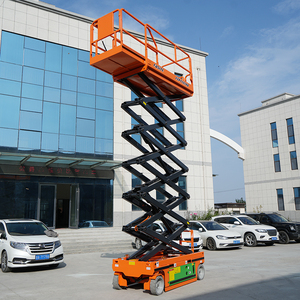 Plataforma de Trabajo Móvil con Elevador de Tijera Autopropulsado de 12m, Precio de Fábrica CE, FZPT1214D, Elevador Hidráulico FZPT1214D - Product Image 6