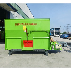 Nuevo Mezclador de Alimentos para Animales <span class=keywords><strong>TRM</strong></span> Horizontal con Portacuchillas Espiral Integrado para Uso Agrícola, Capacidad de 6 Ton/H, Construcción de Acero al Carbono - Product Image 3