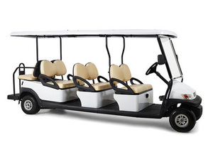Weliftrich 8 Passenger Electric Tourist Golf Cart Battery Sightseeing Bus - Product Image 2