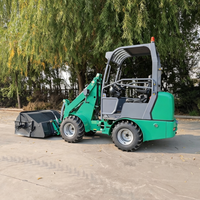 Chinesische Fabrik Kompakte Mini-Lader mit Hochleistungsmotor für Schneeräumung und Landwirtschaftliche Ausrüstung