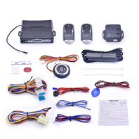 Système d'alarme de voiture universel intelligent avec démarrage et arrêt du moteur, verrouillage du moteur, antivol, PKE, entrée sans clé