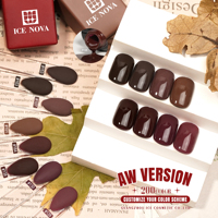 Nouvelle collection de vernis à ongles en gel HEMA HPMA TPO Free Fall, coffret, OEM ODM, fournitures d'usine de vernis à ongles, création de marque unique de vernis à ongles en gel