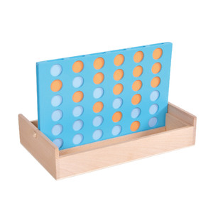 Classic Educational Two Person 3d Connect Four <strong>Chess</strong> <strong>Game</strong> Travel 4 in a Row <strong>Game</strong> - Product Image 1