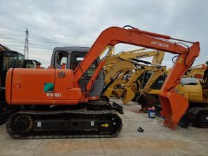 Excavadora Usada HITACHI EX60, Excavadora Hitachi Ex60 de 6 Toneladas Usada en Buen Estado - Product Image 2