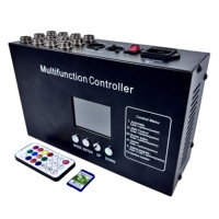 BESTYART/ Contrôleur multifonctionnel pour éclairage de piste de danse LED 12 ports avec DMX/télécommande