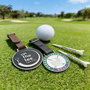 Étiquettes de sac en métal de haute qualité pour accessoires de golf, décoration de sac de golf - Product Image 5