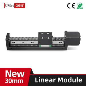 Actuador Lineal de Tornillo de Paso UMOT LMD17S19WF25-200 CNC <span class=keywords><strong>Nema</strong></span> <span class=keywords><strong>17</strong></span>, 2.5A, Carrera de 250mm, 0.52nm (72.8oz.In), Paso de 1-<span class=keywords><strong>20mm</strong></span>, con Sensor - Product Image 3