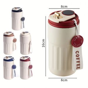 Custom logo Travel Office <b>Coffee</b> Vacuum Cup Custom logo Smart Temperature Display Stainless Steel Smart Insulated <b>Coffee</b> Tumbler - Product Image 3