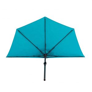Sombrilla <span class=keywords><strong>de</strong></span> 9 pies para exteriores, semicircular, para patio, jardín, bistró, pared, balcón - Product Image 6