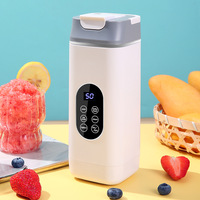 Oplaadbare fruitmixer 420ML Type-C poort voor reizen en picknicks CE RoHS gecertificeerd 15s snelle zelfreiniging 10-12 keer te gebruiken