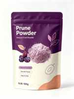 HERBORN Prix en gros Poudre de prune soluble dans l'eau à haute concentration Sans additifs Couleur naturelle 10:1 Saveur riche de prune Qualité alimentaire