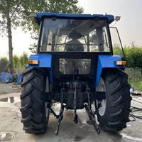 Traktor roda pertanian tangan bekas/kedua baru Holland SNH904 90HP 4x4wd mesin pertanian Front End Loader