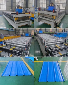 Máquina de Fabricación de Láminas <span class=keywords><strong>para</strong></span> Techos de Doble Capa de Alta Velocidad y <span class=keywords><strong>Mejor</strong></span> Calidad, Máquina Automática de Paneles <span class=keywords><strong>para</strong></span> Techos de Doble Capa de Alta Calidad - Product Image 2