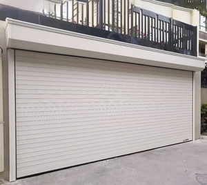Porte roulante double couche antivol et résistante au vent Villa européenne <span class=keywords><strong>garage</strong></span> porte à volet roulant en alliage d'aluminium - Product Image 5