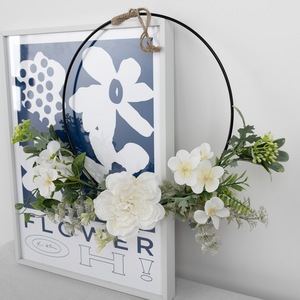 Guirnalda de Flores Artificiales de Camelia Eli, Decoración de Pared con Diseño de Camelia, Decoración para el Hogar CF01039 - Product Image 1