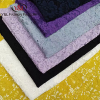Tissu en dentelle de coton tissé teint en fil blanc de haute qualité, 120 GSM, très léger, respirant, écologique, anti-moisissure, pour vêtements