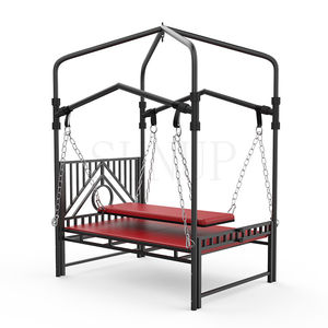 Boîte personnalisée gratuite - Jeu de rôle amusant pour les amoureux, salle de jeu, machine à relier super luxueuse, mobilier de lit sexuel réglable Sm Bondage - Product Image 4