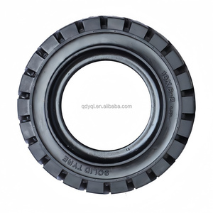 Neumáticos Antideslizantes de Alta Resistencia a la Abrasión para Montacargas, Apiladores, Puertos, Minas y Neumáticos Sólidos 16*6-8 - Product Image 1