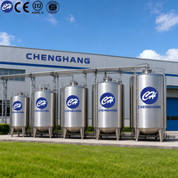 Tanque de Almacenamiento de Leche Condensada con Revestimiento de Acero Inoxidable 316L, 10000L, Precio de Fábrica ISO 9001