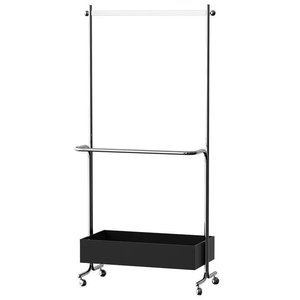 Perchero Móvil de Acero Inoxidable Estilo <span class=keywords><strong>Vintage</strong></span> con Diseño de Personajes para Tienda de Ropa - Product Image 3