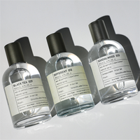 Flacon de parfum en verre cristal vide de forme ronde 30ml 50ml 100ml rechargeable avec pulvérisateur de luxe, diffuseur à bâtonnets et emballage