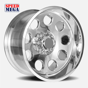 Rines Personalizados Forjados para Camionetas Todoterreno 24x14 26x14 28x14 8 Birlos, Ruedas Reforzadas para GMC SIERRA 3500 DRW - Product Image 1