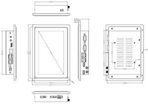 <strong>Embedded</strong> <strong>Computer</strong> Industrial Panel PC 7inch 8inch 10inch 21inch Touch Screen All-in-one Industrial Commputer - Product Image 6