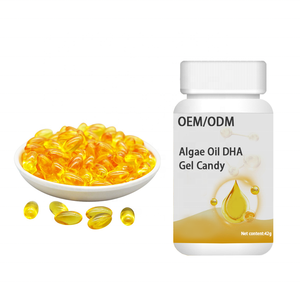 Gomitas de Aceite de Algas de Alta Pureza OEM con DHA, Cápsulas Blandas de DHA de Alta Absorción para la Salud del <span class=keywords><strong>Cerebro</strong></span> y los Ojos, Suplementos Dietéticos - Product Image 1