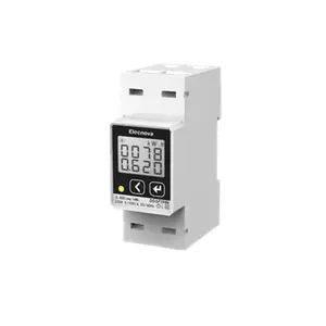 1 Fase Din Rail Menginstal Power Meter Lcd Display Multi Tarif RS485 Energy Meter