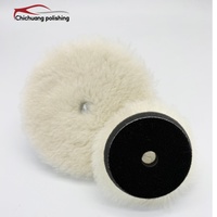 Disque de polissage en laine de 6 pouces pour perceuse, avec adaptateur M14