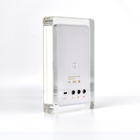 Cadre photo numérique transparent pour objets vidéo NFT en acrylique, moniteur d'art numérique, écran IPS OEM 5, 7, 10 pouces, nouvelle vente chaude 2023, certifié CE RoHS