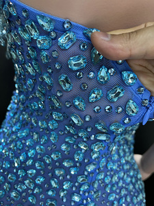 Mới lạ Y4545-C Trung Quốc bán buôn quần áo thời trang chính thức gowns Evening Dresses Dài Đính Cườm Tua sang trọng Dresses cho <span class=keywords><strong>prom</strong></span> phụ nữ - Product Image 5