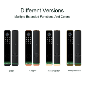 Liliwise Tuya Ttlock Automatic Biometric Lock Rfid Card <b>Wifi</b> App Ble Fingerprint <b>Smart</b> Door Lock With <b>Camera</b> - Product Image 3