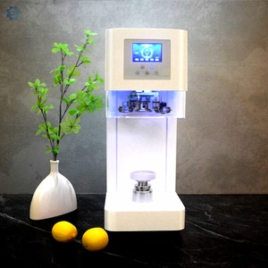 Sản phẩm mới tự động không xoay có thể niêm phong Soda tin có thể seamer tự động trà bong bóng có thể niêm phong máy - Product Image 2