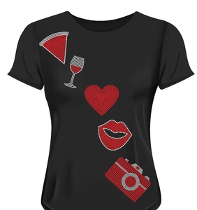 Mới đến sáng bóng sửa chữa nóng Rhinestone Motif dtf biết ơn thư Jesus truyền nhiệt mẫu miễn phí - Product Image 5