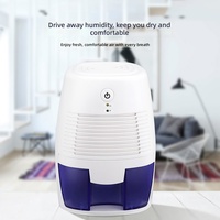 Déshumidificateurs déshydratants compacts pour la maison et la chambre, absorbants d'humidité portables et silencieux, alimentés par USB, fournis directement par l'usine