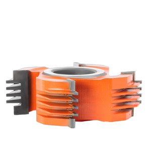 Fresa de Carburo Personalizada de Cuatro Filos y <span class=keywords><strong>Ocho</strong></span> Inmortales para Carpintería, Fresado CNC, Cortador de Uniones de Paneles, Recubrimiento Altin, ODM - Product Image 2