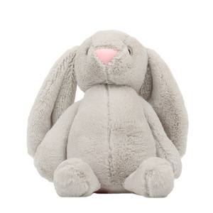Conejo de peluche de orejas largas blancas, juguete suave de conejo de peluche, venta al por mayor - Product Image 5