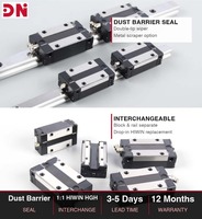 Rails de guidage linéaires de haute précision HGR20, système de rails de guidage linéaires industriels CNC