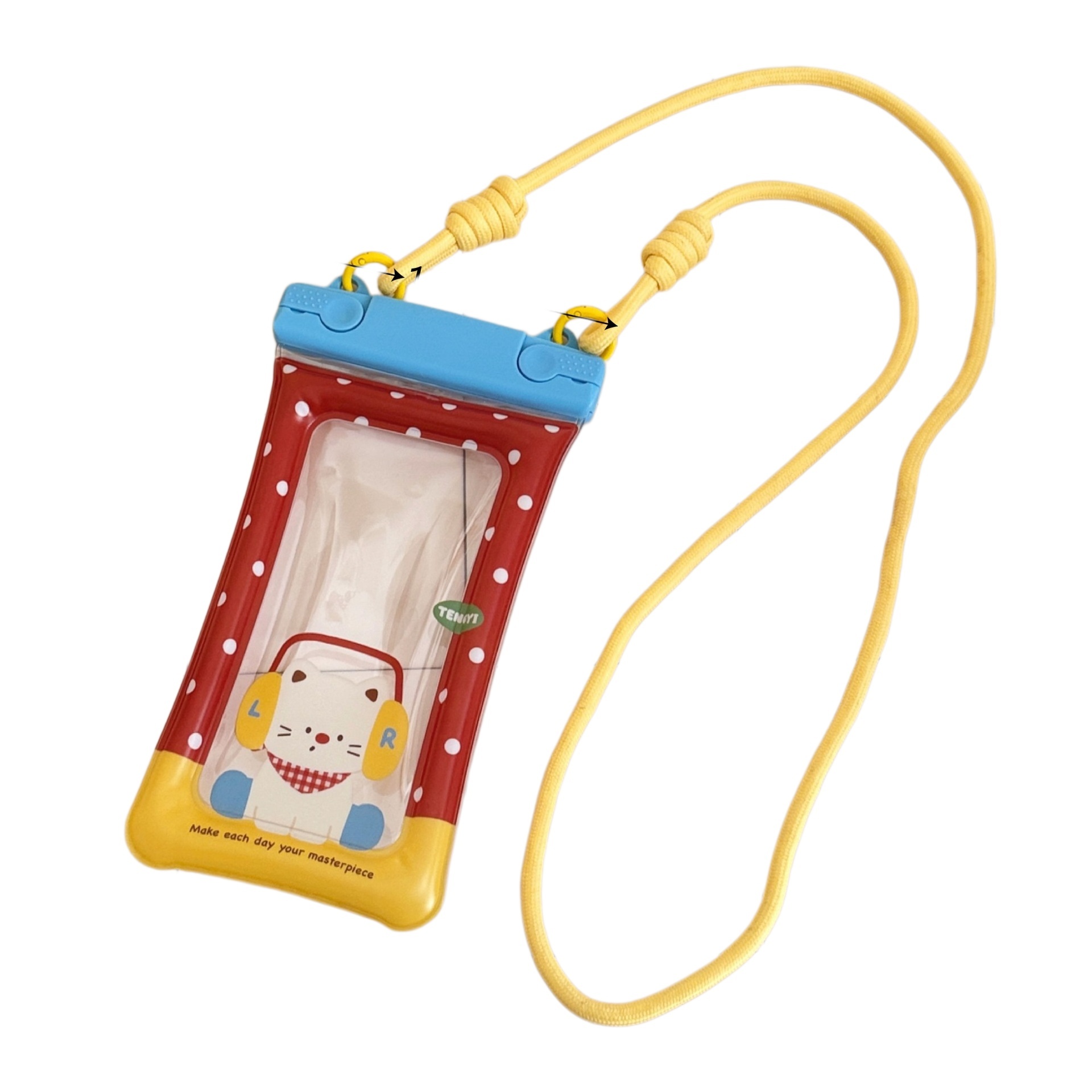 7 earphone cat-waterproof bag