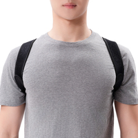 Correcteur de posture réglable pour adultes de haute qualité, protection professionnelle pour redresser le dos, en polyester et nylon